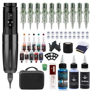 New Arrival <b>Tattoo</b> Machine <b>Kit</b> Complete Rotary Pen Set with Needles High Quality <b>Tattoo</b> Equipment for Professional Use - Product Image 3