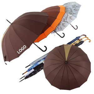 Promotional Large Eco Manual Metal Frame Straight <b>Umbrella</b> with Custom Printing and Logo - Product Image 3
