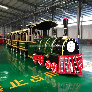Children Loved Trackless Train Shopping Mall Indoor and Outdoor Electric Tourist Trackless Train