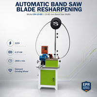 Machine automatique de re-affûtage de lames de scie à ruban, meule diamantée 15-80 mm, 220V 0.37 kW, affûteuse pour scierie