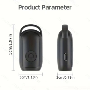 Herramienta de Corrección de Comportamiento para Mascotas, Disuasor de Ladridos Sónico, Plástico Resistente, Multifuncional, Entrenador de Perros para Exteriores, Batería Recargable - Product Image 6