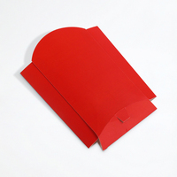 Boîte à frites en papier jetable avec logo personnalisé, cuvette en papier anti-graisse rouge pour frites, nuggets de poulet, emballage de snacks