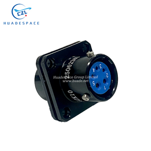 Huadespace-Conector de enchufe de aviación de 5 pines, conector circular hembra chapado en oro de cobre, original, de la marca Huadespace-55 ~ + 125 - Product Image 5
