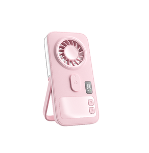 Ventilador de mano ultrafino con pantalla digital y función de enfriamiento por pulverización para uso personal - Product Image 6