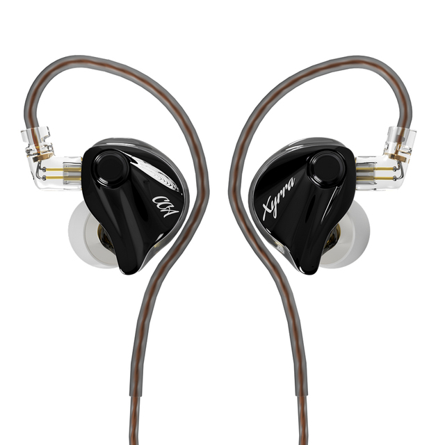 CCA Xyrra Balanced Armature Unibody Zinc-Alloy Construction Visual Metal Composite Diaphragm 10mm Custom-Tuned Dynamic Driver