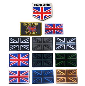 Écusson drapeau britannique brodé avec crochet et boucle, 1 pièce, drapeau de royaume-uni et de Union Jack - Product Image 6