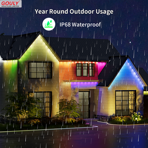 Gouly nhà máy trực tiếp giáng sinh 48V <span class=keywords><strong>LED</strong></span> điểm đèn 1.05W IP68 ucs7604 RGBW vĩnh viễn ngoài trời đèn <span class=keywords><strong>LED</strong></span> - Product Image 4