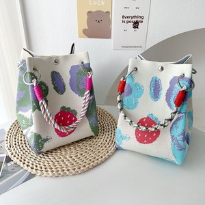 <span class=keywords><strong>Sac</strong></span> fourre-tout à <span class=keywords><strong>bandoulière</strong></span> en polyester tricoté vintage, avec fermeture magnétique et motif floral, modèle 2026, version améliorée en usine - Product Image 4