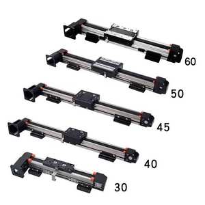 Module linéaire à courroie synchrone, table coulissante, chariot transversal, profilé aluminium 40, roulement, servomoteur pas à pas, modèle MTP40, charge utile 10 kg - Product Image 4