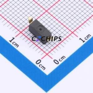 HY-DSIC01LS DIP Switch SMD,2.5x6.2mm Switch Flat Toggle, Raised Type Single Pole Single Throw 1 Gull Wing Type - Product Image 2