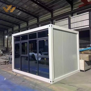บ้านคอนเทนเนอร์สำเร็จรูปเคลื่อนย้ายได้ขนาด 20 ฟุต ขายดี - Product Image 1