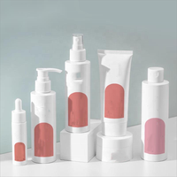 Embouteilleur de pompe sans air remplaçable cosmétique de luxe 30ml compte-gouttes 150ml pompe à pression vaporisateur 50g crème 100ml tuyau 200ml bouchon torsadé