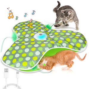 2025 nouveauté trois Triangle chat <span class=keywords><strong>chasse</strong></span> couverture rotative boule mobile mouvement interactif cache-cache chat jouet - Product Image 6