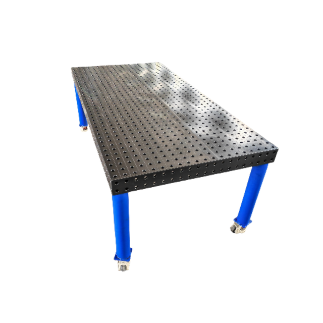 Cast Iron 3D Welding Table with Fixture Welding Station with PLC As the Core Component High-quality Automatic Welding Workbench