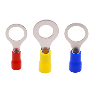 RV Series TO-JTK Type Cable Ties Round Ring <strong>Connector</strong> Pre-Insulated Nylon PVC Copper Brass <strong>Terminal</strong> - Product Image 3