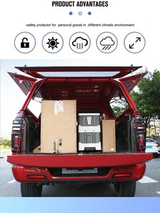 Cubierta Impermeable para Camioneta, Techo Rígido para Camioneta, Tapa para Caja de Camioneta, Cubierta de Aluminio y Acero para Toyota Tundra Tacoma Hilux <span class=keywords><strong>Vigo</strong></span> Revo - Product Image 2
