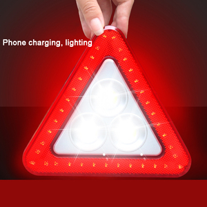 Biển Báo Giao Thông Phản Quang Cảnh Báo Khẩn Cấp Hình Tam Giác Khẩn Cấp Năng Lượng Mặt Trời Dùng Năng Lượng Mặt Trời Có Đèn LED Nhấp Nháy - Product Image 3