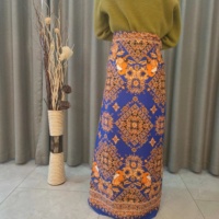 Sarung desain kustomisasi kualitas terbaik brushed digital polyester batik Indonesia