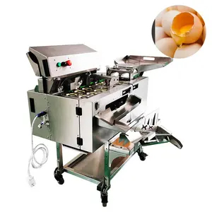 Máquina De Limpeza De Ovo De Frango Profissional Hard Boiled Raw Egg Shell Cutter Opener Printing Machine Para Atacado