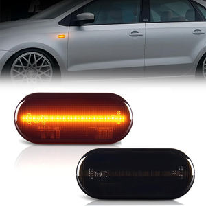 Indicador lateral de señal de giro LED para VW Caddy Golf Polo Sharan MK2 MK3 MK4 Fox Jett-a Lupo Pass-En Ford 2017 <span class=keywords><strong>Fiesta</strong></span> Focus - Product Image 1
