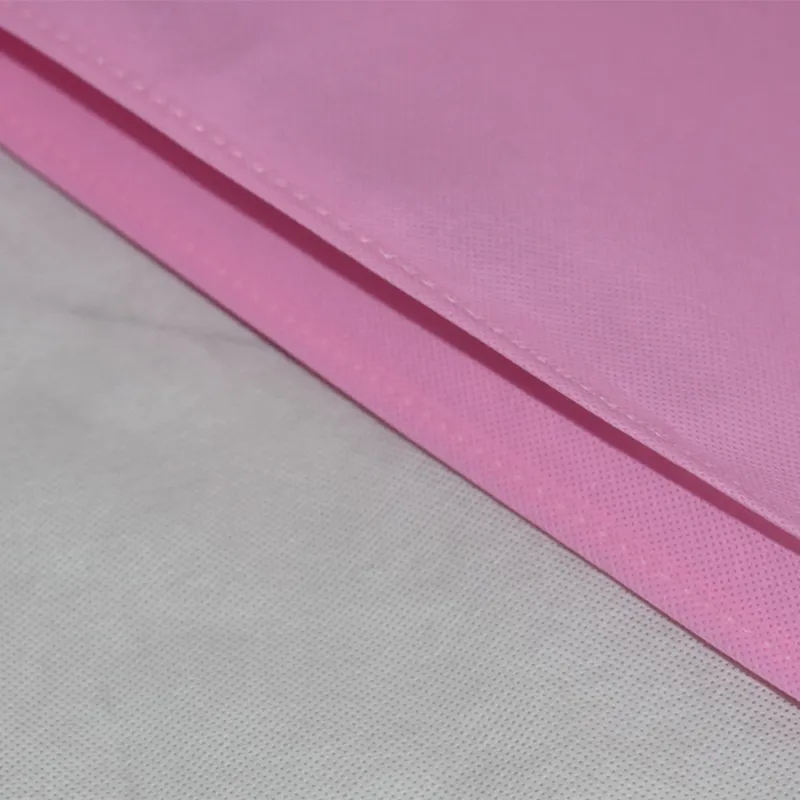 ถุงเก็บของสีชมพูครอบคลุมเสื้อผ้ากรณีป้องกันสำหรับชุดแต่งงานชุดเสื้อผ้า