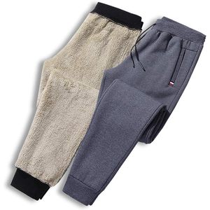 FOXA Men's Sherpa <b>Lined</b> Fleece <b>Pants</b> Elastic Waist Casual Sweatpants Warm Breathable Active Running Camping <b>Pants</b> - Product Image 2