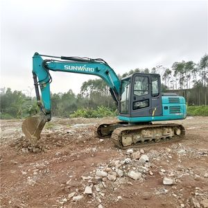 Mini-excavatrice Sunward de haute qualité, Sunward SWE100E, excavatrice sur chenilles de 10 tonnes, moteur KUBOTA d'origine, excavatrices d'occasion - Product Image 2