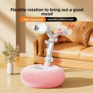 Cuscino Morbido in Peluche, Supporto per Tablet e Telefono con Vassoio per Snack, Utilizzabile a Letto o Divano per Guardare Serie TV - Product Image 4