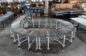 Madencilik inşaat endüstrileri için otomatik fabrika üretim hattı yerçekimi rulo masa konveyör gıda kullanımı çekirdek kemer içerir - Product Image 5