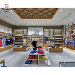Custom Heavy Duty Eco-Friendly Clothing Display Rack | Wall-Mounted Retail Cabinet Metal Shelves | Shoe <b>Hat</b> Island <b>Stand</b> | - Product Image 3