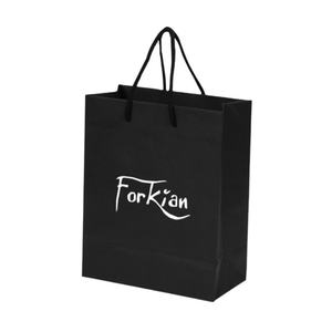 Crown Win Custom Logo Colorful Coated <b>Paper</b> Luxury Eco-Friendly Shopping Bags Laminated String Rope Digital Brand Supermarket - Product Image 4