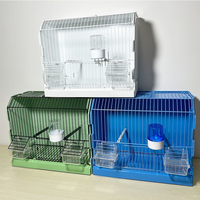 Vente en gros directe usine : Cage de transport moderne et stable pour perroquets et canaris, en fil de fer métallique, écologique, avec plateau en plastique, haute qualité