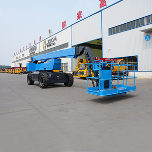 28m đa chức năng tự hành bùng nổ điện trên không làm việc nền tảng di động Cherry picker Trailer Boom Lift để bán - Product Image 6