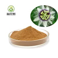 Poudre d'extrait de fleur de la passion de haute qualité, Passiflora Incarnata, extrait végétal, matière première en vrac