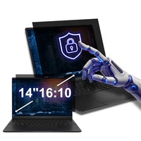Filtre d'écran de confidentialité bidirectionnel anti-espion 14 pouces 16:10, protection d'écran anti-lumière bleue et anti-reflets pour ordinateur portable ASUS 14 pouces