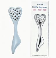 Masseur de beauté à 20 billes en acier inoxydable, rouleau de glace pour les yeux et le visage, appareil de compression froide
