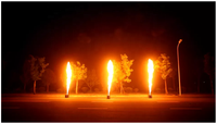 Projecteur d'effets de flamme pour scène audio professionnelle DJ, lance-flammes, équipement de projection de grandes flammes, machine à flammes SF-180 DMX