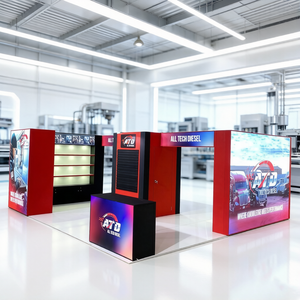 Stand Modular para Exposiciones, Stand Profesional para Ferias Comerciales Industriales, Stand Personalizado para Marcas Tecnológicas - Product Image 3