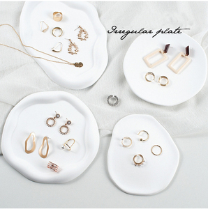 Oggetti di scena di tiro geometrici nuvola irregolare piccoli oggetti di stoccaggio ornamenti per la cabina fotografica gioielli di sfondo ornamento di stoccaggio - Product Image 3