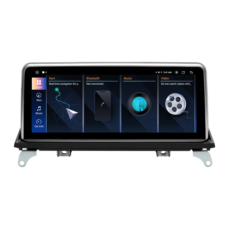 Android 10.25 "Auto Audio Auto Radio Dvd-Speler Voor Bmw X5 E 70X6 E71 2007-2013 Android Stereo Autoradio Auto Scherm