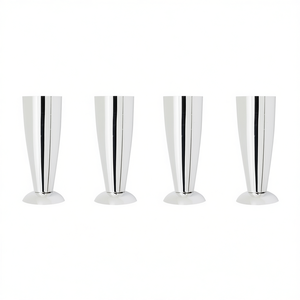 Patas para Lavabo Cromadas, 4 Piezas, 13 cm de Altura, para Juego de Artículos Sanitarios - Product Image 3