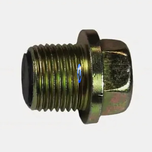 จุกถ่ายน้ำมันเครื่องดีเซล Dongfeng Cummins รุ่น 3924147 แบบแม่เหล็ก พร้อมปะเก็น สำหรับเครื่องกำเนิดไฟฟ้าและรถขุด - Product Image 4
