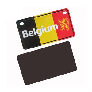 Aimant de réfrigérateur personnalisé de Belgique, souvenir magnétique, Bruges, Bruxelles - Product Image 2