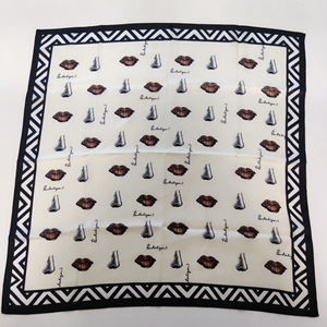 Vente en gros de <span class=keywords><strong>tissu</strong></span> foulard imprimé numérique en satin de <span class=keywords><strong>soie</strong></span> artificielle - Product Image 2