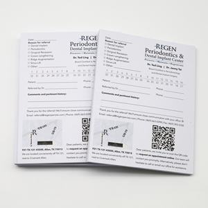 Bloc de Notas Personalizado <span class=keywords><strong>para</strong></span> Planificador de Negocios con Hojas Sueltas y Encuadernación con <span class=keywords><strong>Pegamento</strong></span>, Paquete al por Mayor, Bloc de Referencias <span class=keywords><strong>Dentales</strong></span> con Logotipo Personalizado Impreso - Product Image 1