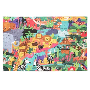 Đồ chơi xếp hình giấy 100, 120, 500 mảnh ghép cho trẻ em, sản xuất tại Trung Quốc, nhận đặt hàng OEM, tự thiết kế, giáo dục - Product Image 5