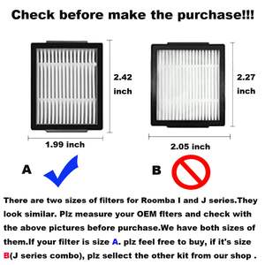 Kit Compatible avec <span class=keywords><strong>IRobot</strong></span> Roombas E & I & J Series I1 I3 I4 I5 I6 I7 I8 <span class=keywords><strong>J7</strong></span> J5 J6 J8 J9 <span class=keywords><strong>Plus</strong></span> E5 E6 Aspirateur - Product Image 2