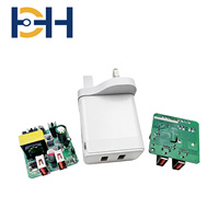 Carte de chargeur USB HD-H HX-C0081 20W/30W 5V 3A avec matériau de base en cuivre FR-4 de 2 oz pour assemblage de PCB