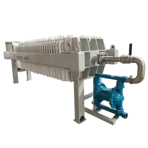 Gejin prensa de filtro automática hidráulica e de abertura manual