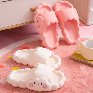 Nouvelles sandales d'été 2024 pour femmes, design nuage, plateforme épaisse, plage, mode féminine, confortables, intérieur/extérieur, antidérapantes - Product Image 6